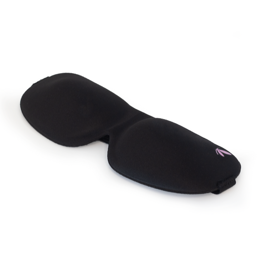 3D sleep mask for protecting lash extensions during sleep