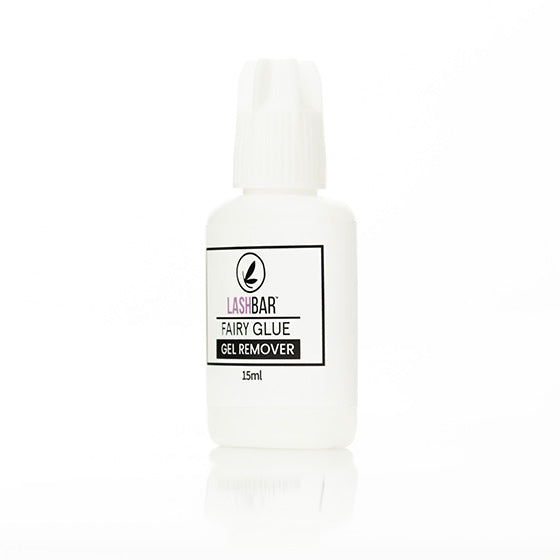 Gel remover for taking off eyelash extensions