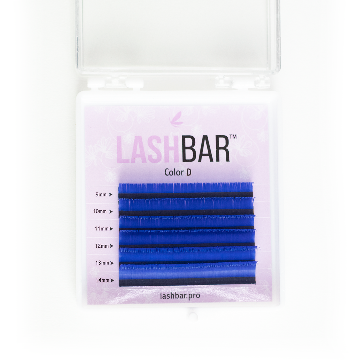 Closeout- Fairy Color Lashes Mixtray 6 LINES .15mm