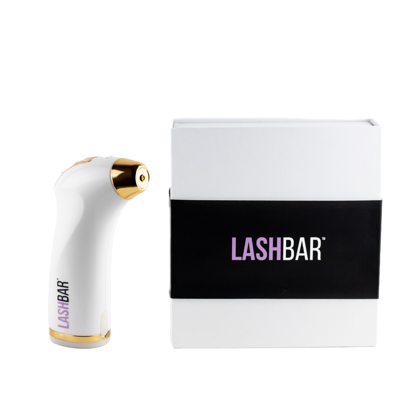 Air lash machine used to cure lash adhesive