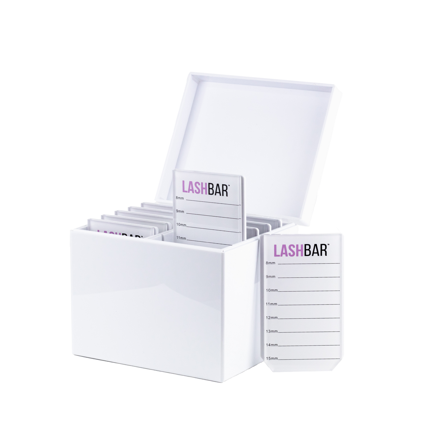 Lash Tile Organizer Box w/ 10 Tiles